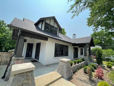 finished residential window tint job by Nash Window Tint