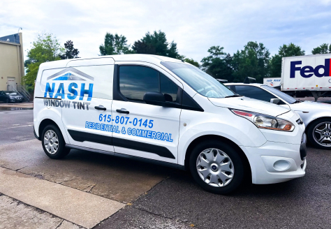 Nash Window Tint Service Van